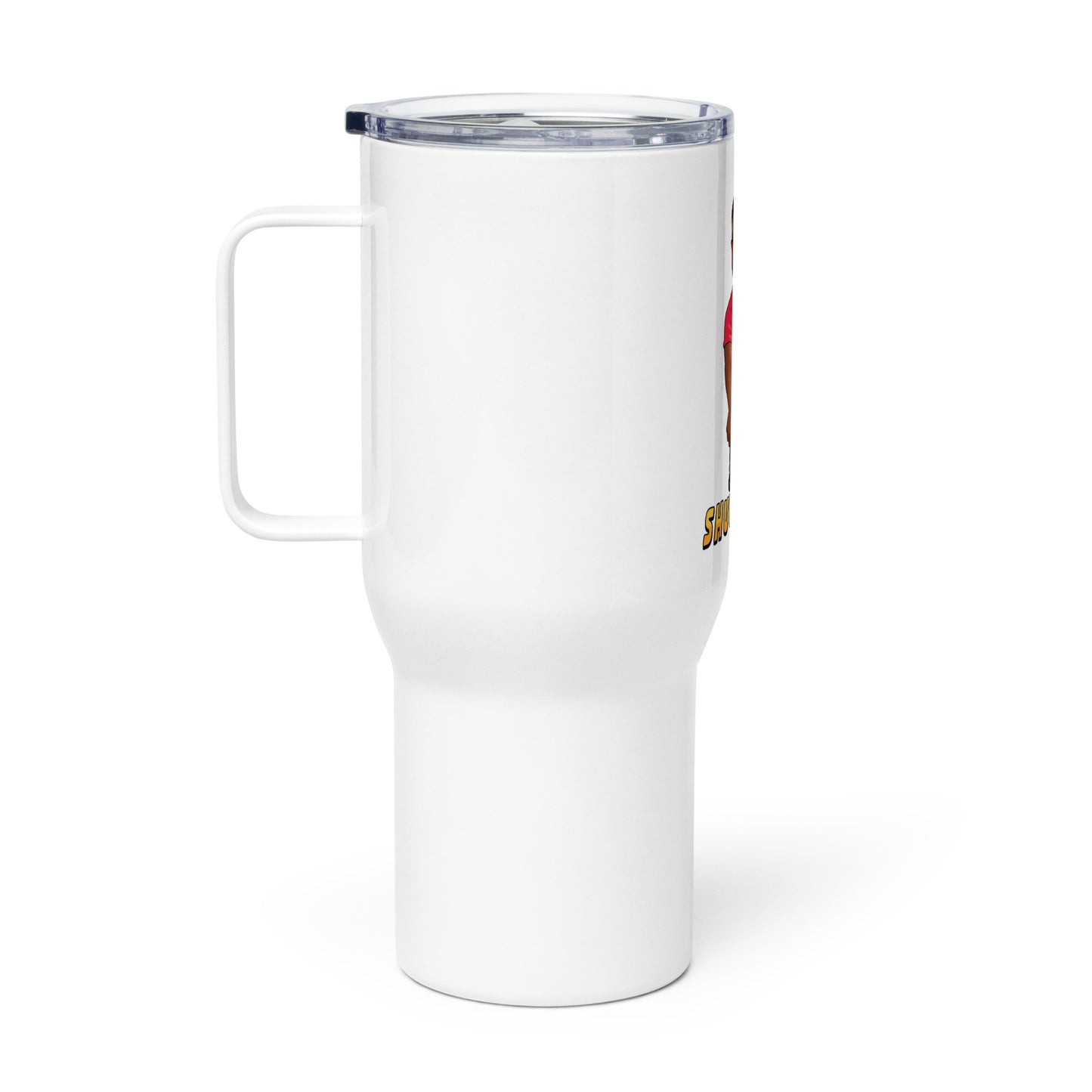 Mr. Jones "Shuuuttt Uuuppp!!!" Travel Mug