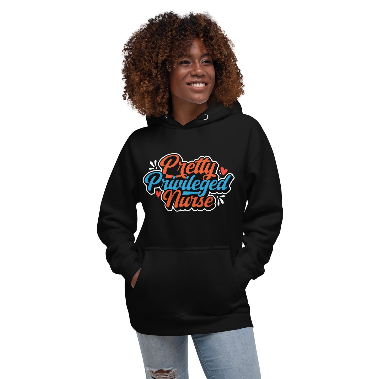 "Pretty Privileged Nurse" Hoodie