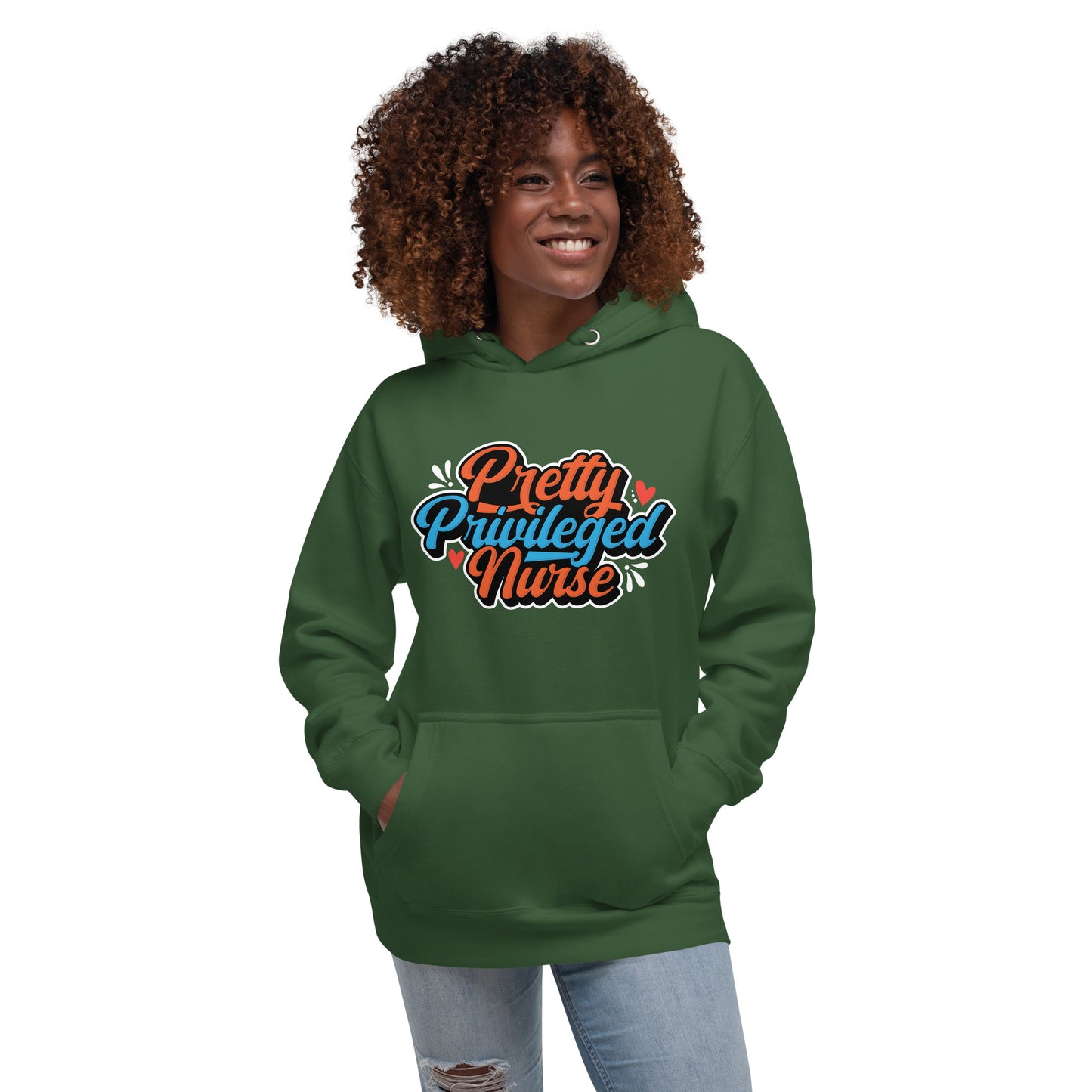 "Pretty Privileged Nurse" Hoodie