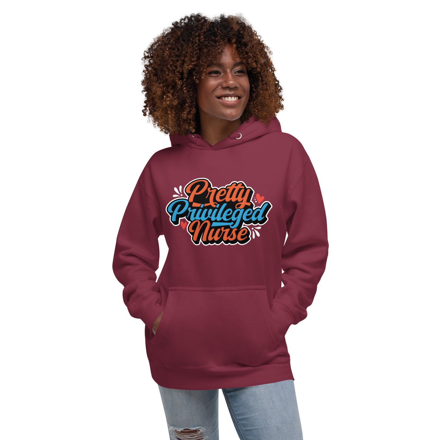 "Pretty Privileged Nurse" Hoodie